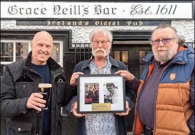 TRIBUTE TO THEM HITMAKER UNVEILED AT GRACE NEILL’S